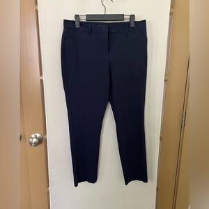 Mario Serrani Womens 10 Black Straight Leg Slacks Dress Pants